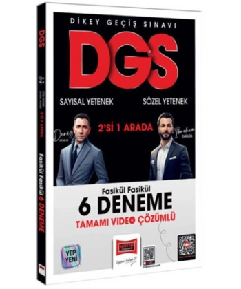 2026 DGS Sayısal Yetenek Sözel Yetenek Fasikül Fasikül Tamamı Video Çözümlü 6 Deneme Yargı Yayınları