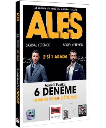 2026 ALES Sayısal Yetenek Sözel Yetenek Fasikül Fasikül Tamamı Video Çözümlü 6 Deneme Yargı Yayınları