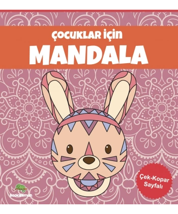 Çocuklar İçin Mandala - Pembe