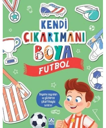 Kendi Çıkartmanı Boya Futbol
