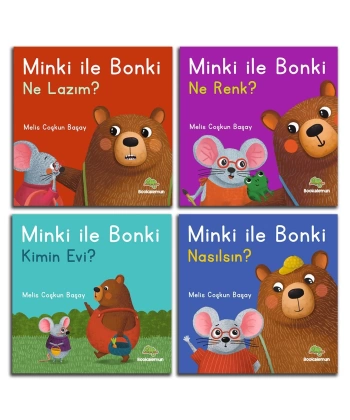 Minki ile Bonki - 4 Kitap Set Kutusu