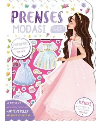 Prenses Modası – Çıkartmalı Aktivite Kitabı