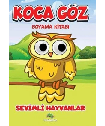 Sevimli Hayvanlar - Koca Göz Boyama