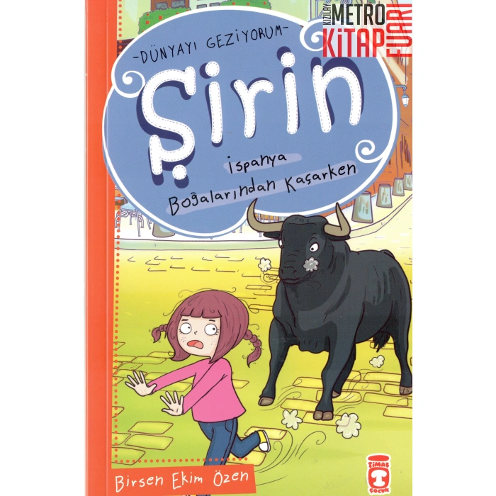 Şirin İspanya Boğalarından Kaçarken