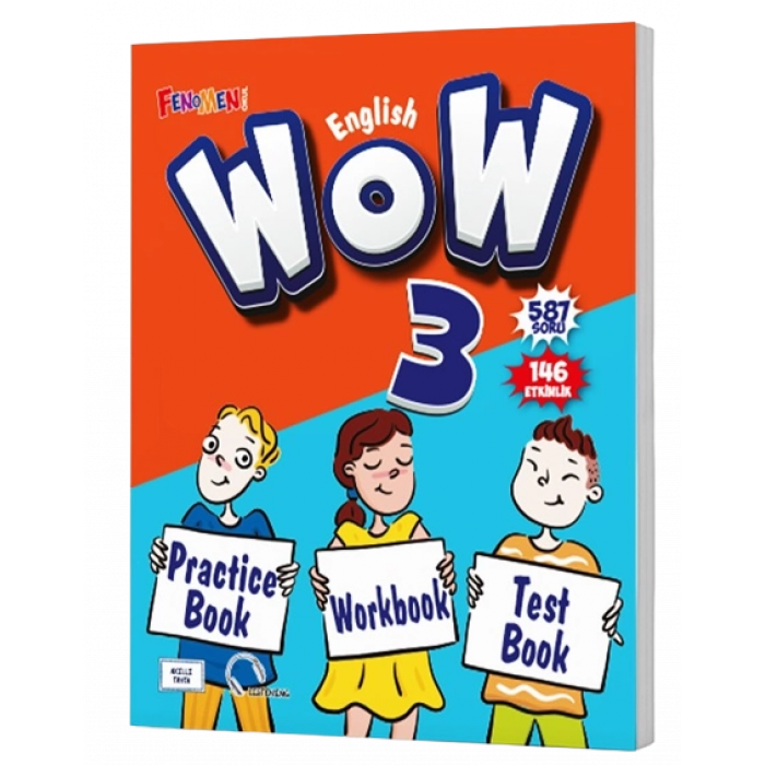 Wow 3 Practice Book+ Workbook + Test Book