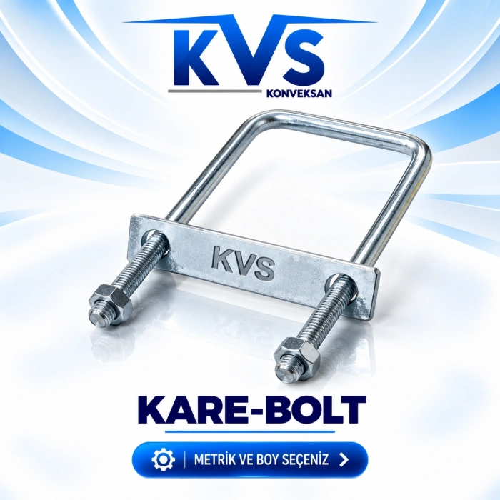 KVS KARE-BOLT KELEPÇE TAKIM