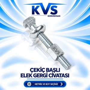 KVS ÇEKİÇ BAŞ ELEK GERGİ CİVATASI TAKIM