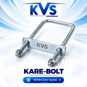 KVS KARE-BOLT KELEPÇE TAKIM