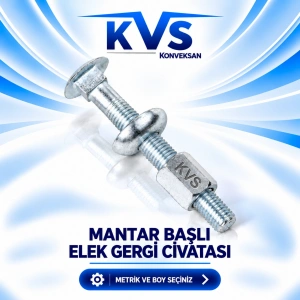 KVS MANTAR BAŞ ELEK GERGİ CİVATASI