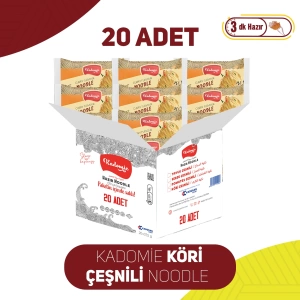 Kadomie Köri Çeşnili Noodle 20 Adet