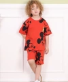 Micky Baskılı 3-6 Yaş Oversize Çocuk Yazlık Şortlu Takım
