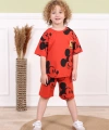 Micky Baskılı 3-6 Yaş Oversize Çocuk Yazlık Şortlu Takım