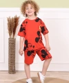 Micky Baskılı 3-6 Yaş Oversize Çocuk Yazlık Şortlu Takım