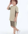 5-12 Yaş Erkek Çocuk Oversize %100 Pamuk Yazlık Takım – Rahat Kesim Günlük Şortlu Kombin