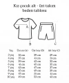 3-10 Yaş Kız Çocuk %100 Pamuk Yazlık Çizgili Takım | Oversize Tişört ve Şort