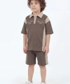 5-12 Yaş Erkek Çocuk Oversize %100 Pamuk Yazlık Takım – Rahat Kesim Günlük Şortlu Kombin