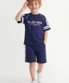 5-12 Yaş Erkek Çocuk Oversize %100 Pamuk Yazlık Takım – Rahat Kesim Günlük Şortlu Kombin
