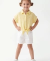 3-10 Yaş Kız Çocuk %100 Pamuk Yazlık Takım | Gömlek ve Dokuma şort