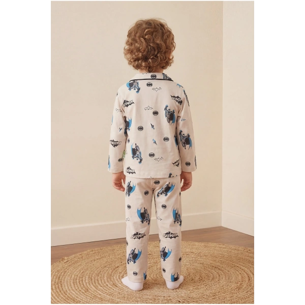 3–10 Yaş Çocuk Pijama Takımı | Göz Bantlı | Rahat & Nefes Alan