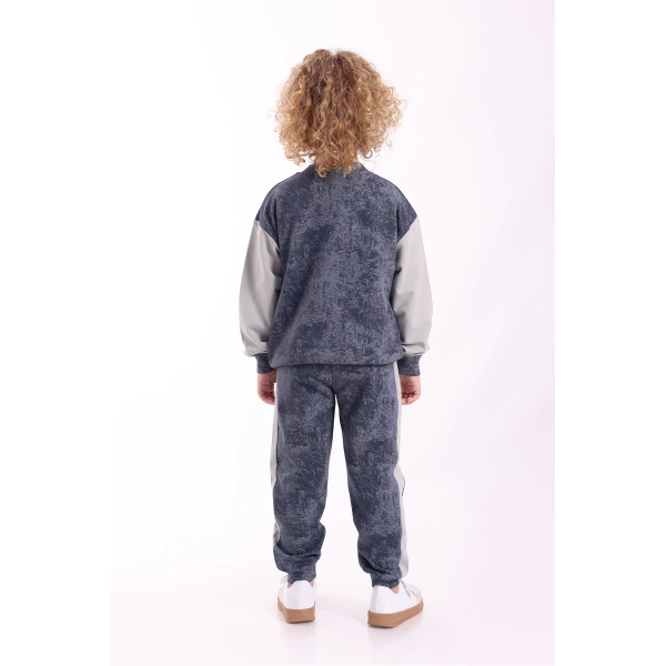 3-4-5-6 Yaş Erkek Çocuk Fermuarlı Mevsimlik Iki Iplik Alt Üst Ikili Eşofman Takım(TAM BEDEN ALINIZ)