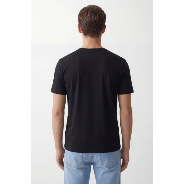 Erkek Basic Tişört %100 Pamuk Fit kalıp Günlük Spor T-Shirt