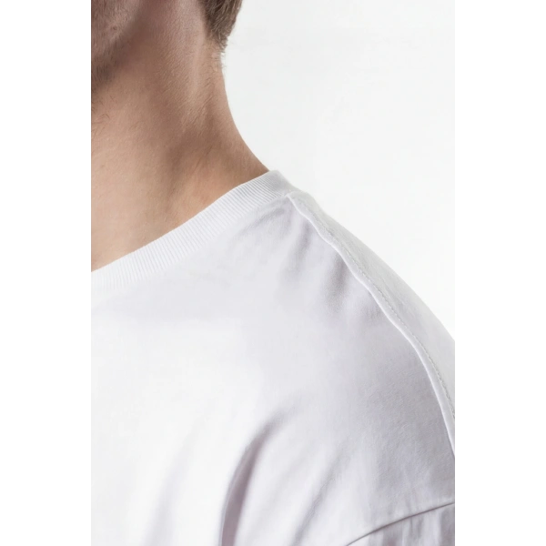 Erkek Basic Tişört %100 Pamuk Fit kalıp Günlük Spor T-Shirt