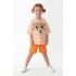 3-10 Yaş Kız Çocuk %100 Pamuk Yazlık Takım | Oversize Tişört ve Şort
