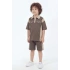 5-12 Yaş Erkek Çocuk Oversize %100 Pamuk Yazlık Takım – Rahat Kesim Günlük Şortlu Kombin
