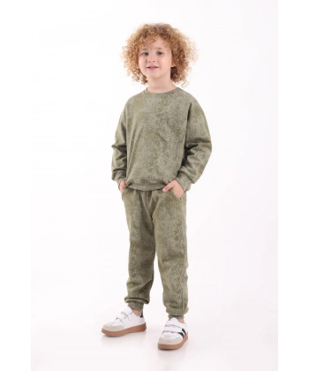 3-4-5-6 yaş cep detaylı iki iplik mevsimlik alt üst ikili eşofman takım(tam beden alınız)