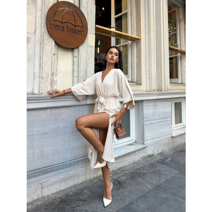 petite ateiler Ayrobin midi elbise