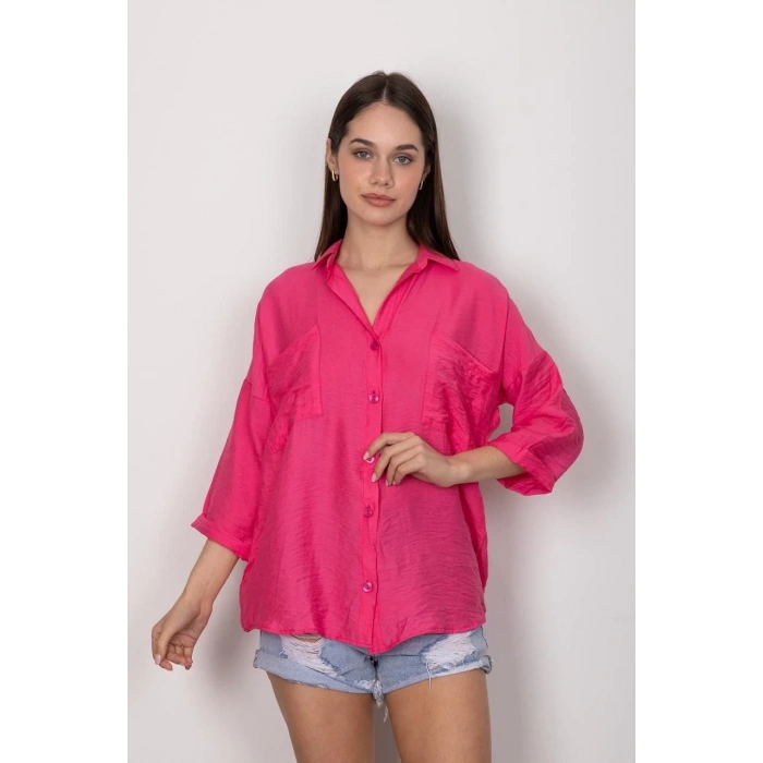 petite ateiler Cepli salaş gömlek t1010