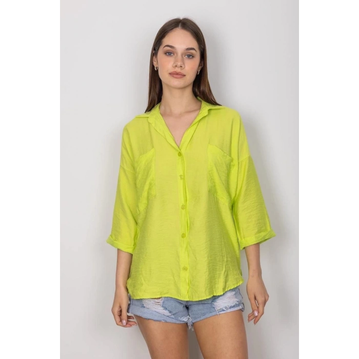 petite ateiler Cepli salaş gömlek t1010