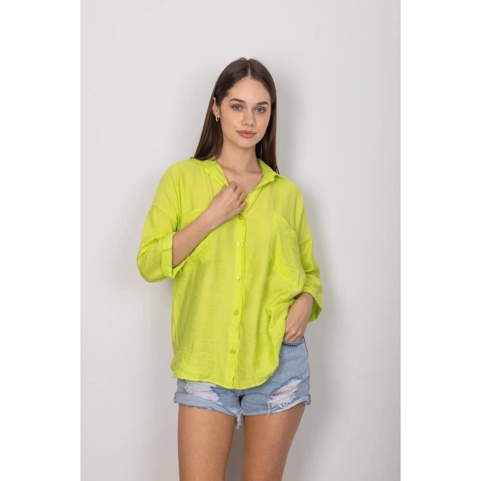 petite ateiler Cepli salaş gömlek t1010