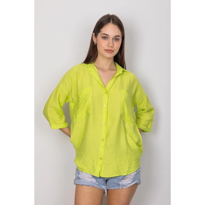 petite ateiler Cepli salaş gömlek t1010