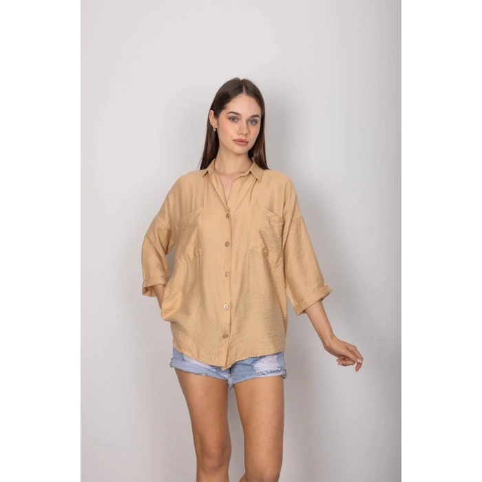 petite ateiler Cepli salaş gömlek t1010