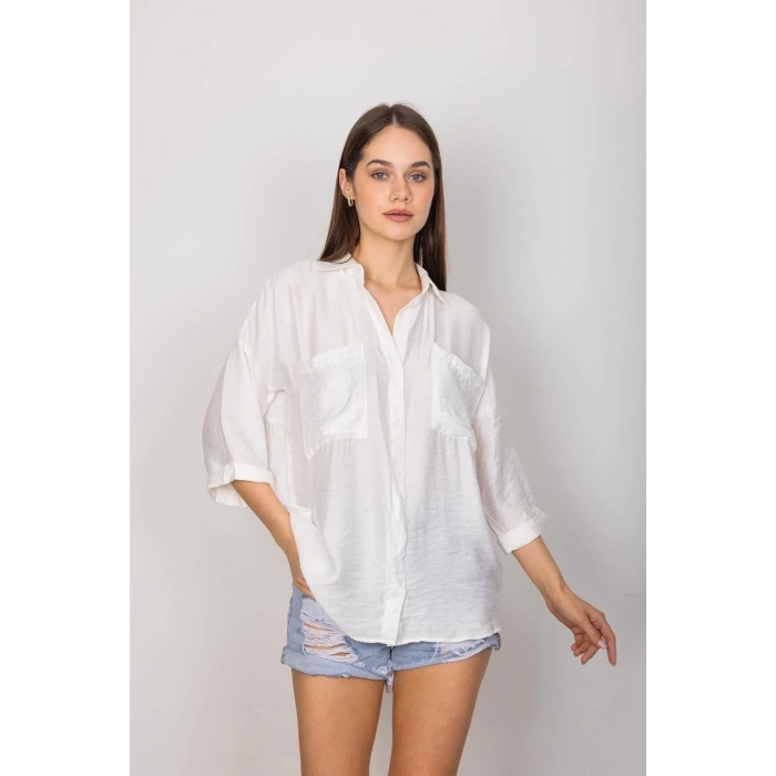 petite ateiler Cepli salaş gömlek t1010