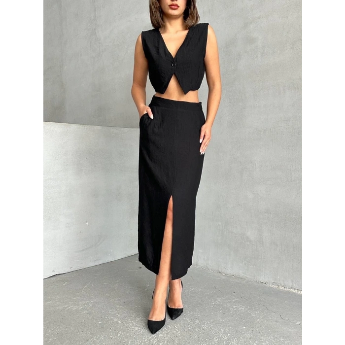 petite ateiler Çilek takım etek yelek