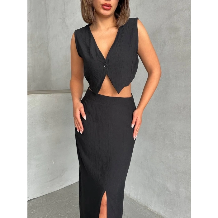 petite ateiler Çilek takım etek yelek