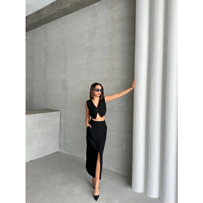 petite ateiler Çilek takım etek yelek