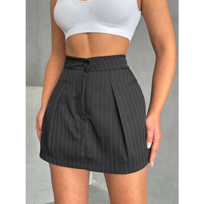 petite ateiler Çizgili şort etek