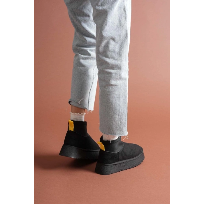 petite ateiler Cuen Siyah Süet Bot