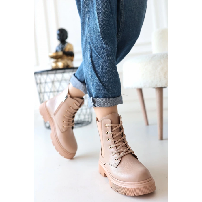 petite ateiler Daum Nude Cilt Bağcıklı Bot