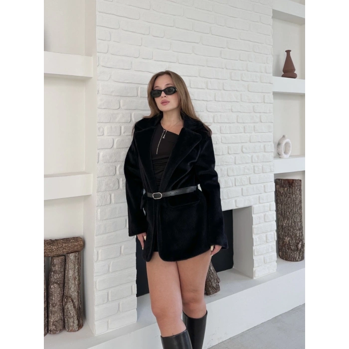 petite ateiler Fok ceket premıum kalite siyah st255860