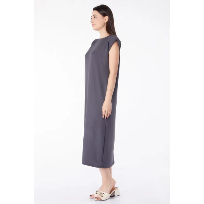 petite ateiler Jile elbise antrasit
