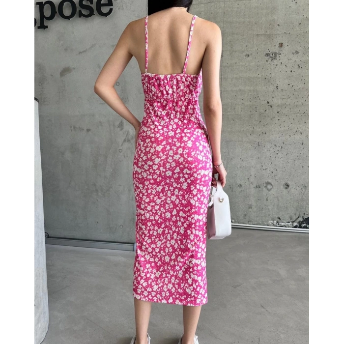 petite ateiler Kaşkorse Desenli askılı elbise