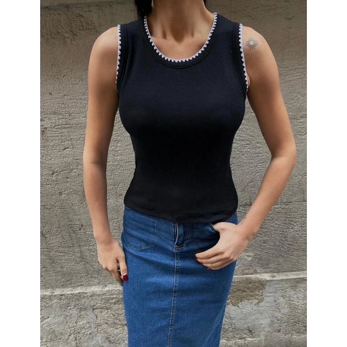 petite ateiler Kaşkorse kumaş bluz