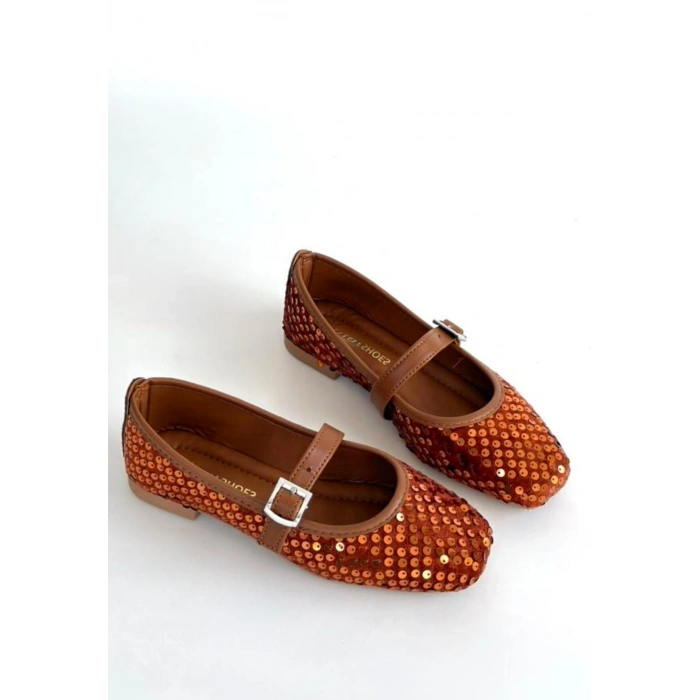 petite ateiler Moden Taba Süet Babae Ayakkabı