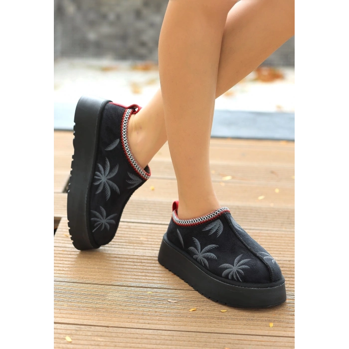 petite ateiler Mucy Siyah Süet Bot