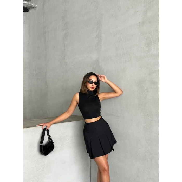 petite ateiler Pileli etek