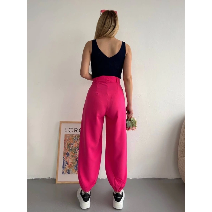 petite ateiler Şalvar pantolon fuşya s23202